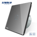 Livolo remoto e dimmer 1gang toque poder interruptor elétrico inteligente VL- C701DR-11/12/13/15